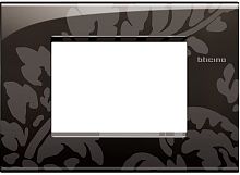 Рамка прямоугольная Legrand BTicino LivingLight 3 мод Узор  картинка